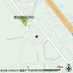 北海道北斗市東前15周辺の地図