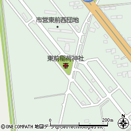 北海道北斗市東前26-23周辺の地図