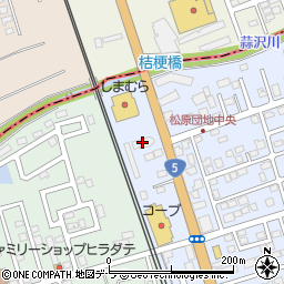 株式会社東商建設　函館支店周辺の地図