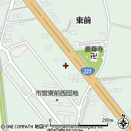 北海道北斗市東前39-2周辺の地図
