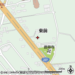 北海道北斗市東前43-1周辺の地図