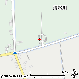 北海道北斗市清水川113周辺の地図