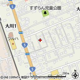 北海道亀田郡七飯町大川3丁目2-30周辺の地図