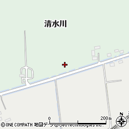 北海道北斗市清水川120-17周辺の地図