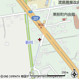 北海道北斗市東前58-6周辺の地図