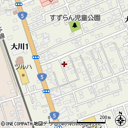 北海道亀田郡七飯町大川3丁目2-32周辺の地図