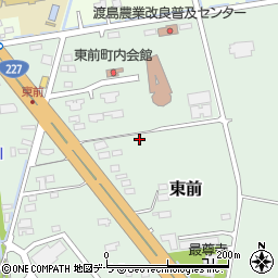 北海道北斗市東前47-2周辺の地図