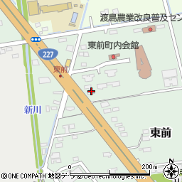 北海道北斗市東前67-6周辺の地図
