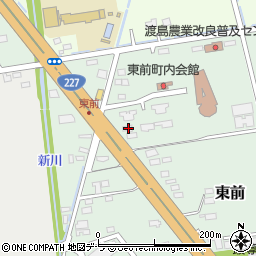 北海道北斗市東前67-4周辺の地図
