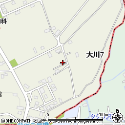 北海道亀田郡七飯町大川7丁目271周辺の地図