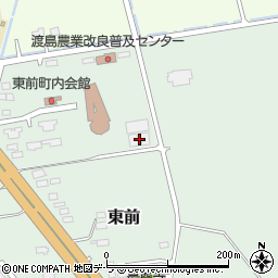 北海道北斗市東前74-1周辺の地図