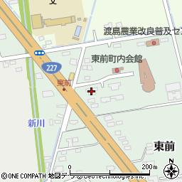 北海道北斗市東前68-1周辺の地図