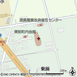 北海道北斗市東前74-2周辺の地図