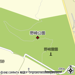 野崎公園周辺の地図