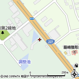 北海道北斗市清水川265周辺の地図