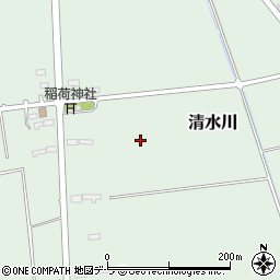 北海道北斗市清水川周辺の地図