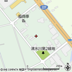 北海道北斗市清水川142周辺の地図