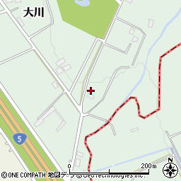 北海道亀田郡七飯町大川418周辺の地図