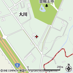 北海道亀田郡七飯町大川396周辺の地図