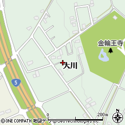 北海道亀田郡七飯町大川387周辺の地図
