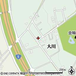 北海道亀田郡七飯町大川386-5周辺の地図