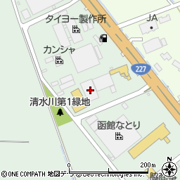 北海道北斗市清水川226-15周辺の地図