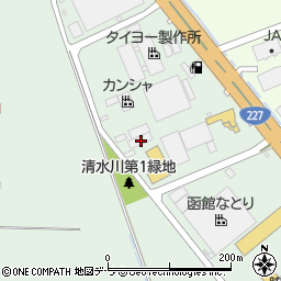 北海道北斗市清水川226-13周辺の地図