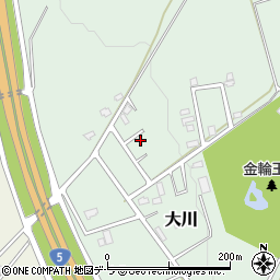 北海道亀田郡七飯町大川386-26周辺の地図