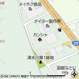 株式会社カンシャ周辺の地図