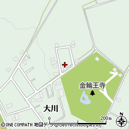 北海道亀田郡七飯町大川387-11周辺の地図