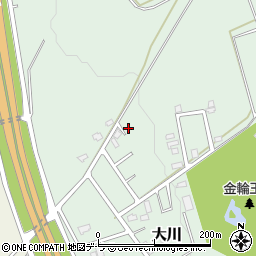 北海道亀田郡七飯町大川386-35周辺の地図