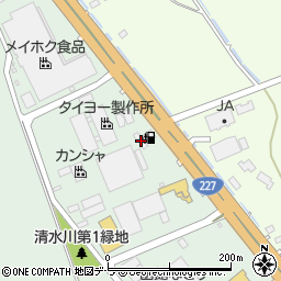 北海道北斗市清水川228周辺の地図