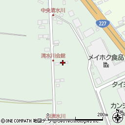 北海道北斗市清水川204-8周辺の地図