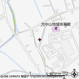 北海道亀田郡七飯町中島周辺の地図