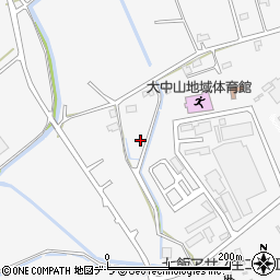 北海道七飯町（亀田郡）中島周辺の地図