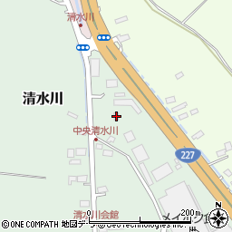 北海道北斗市清水川217周辺の地図