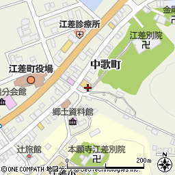 Ｈｏｎｄａ　Ｃａｒｓ江差周辺の地図