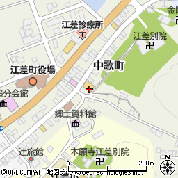 株式会社江差モーター商会周辺の地図