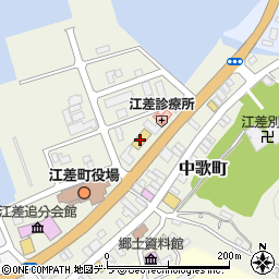 あさひ薬局　江差店周辺の地図