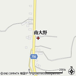 北海道北斗市南大野248周辺の地図