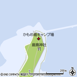 江差かもめ島キャンプ場周辺の地図