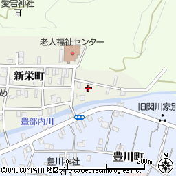 北海道檜山郡江差町新栄町122周辺の地図