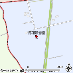 馬頭観音堂周辺の地図