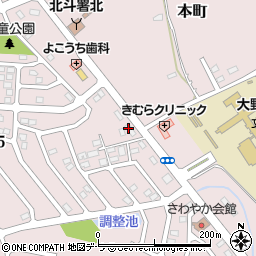 天賜堂薬局北斗店周辺の地図