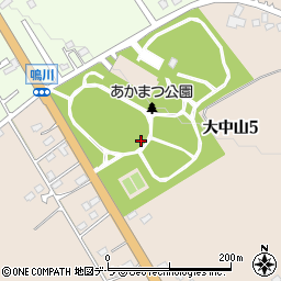 七飯総合公園トイレ１周辺の地図