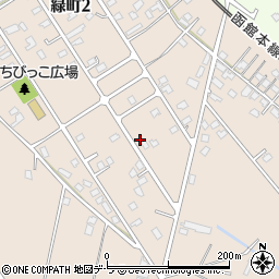 北海道亀田郡七飯町緑町周辺の地図