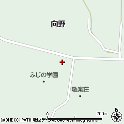 北海道北斗市向野周辺の地図