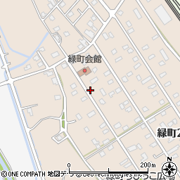 緑町簡易郵便局周辺の地図