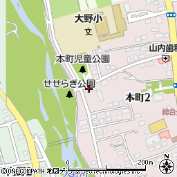 北海道北斗市本町2丁目6 21の地図 住所一覧検索 地図マピオン