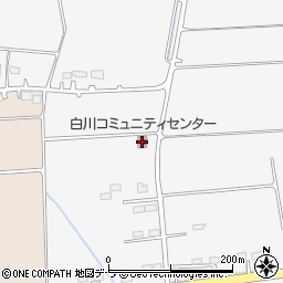 白川コミュニティセンター周辺の地図